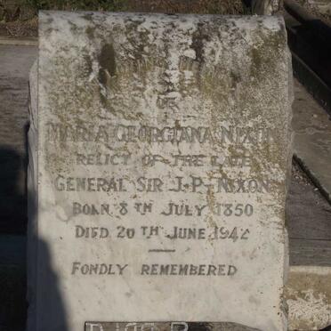 NIXON Maria Georgiana 1850- 1942