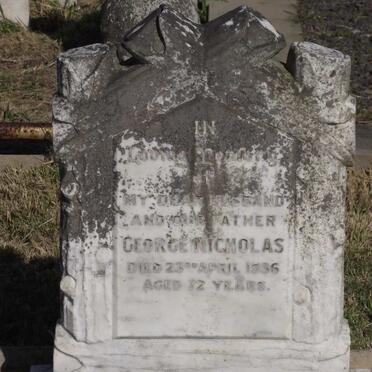 NICHOLAS George -1936