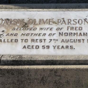 PARSONS Daisy Olive -1951