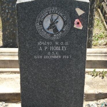 HOBLEY A. P. -1947