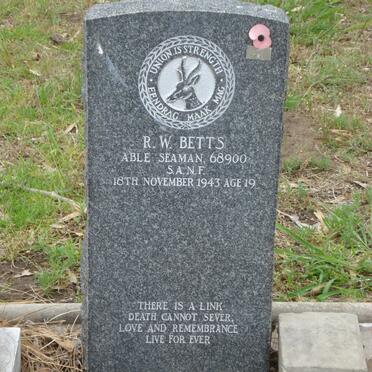 BETTS R. W. -1943