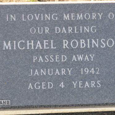 ROBINSON Michael  -1942