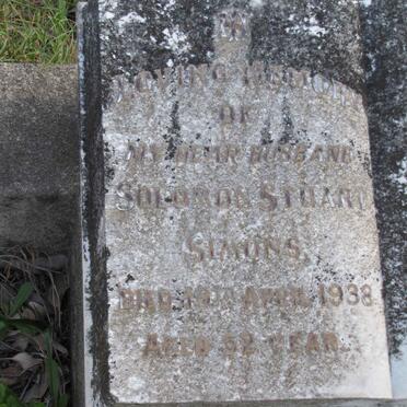 SIMONS Solomon Stuart -1938