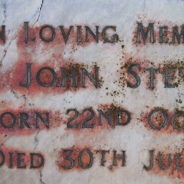 STEVENS John 1890-1968