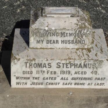 STEPHANUS Thomas -1919
