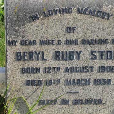 STOCK Beryl Ruby 1906-1938