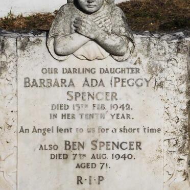 SPENCER Ben -1940 &amp; Barbara Ada -1942