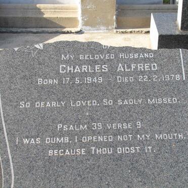 SPENCE Charles Alfred 1949-1978