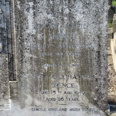SPENCE Edgar Cyril -1936 &amp; Sophia Johanna -1949