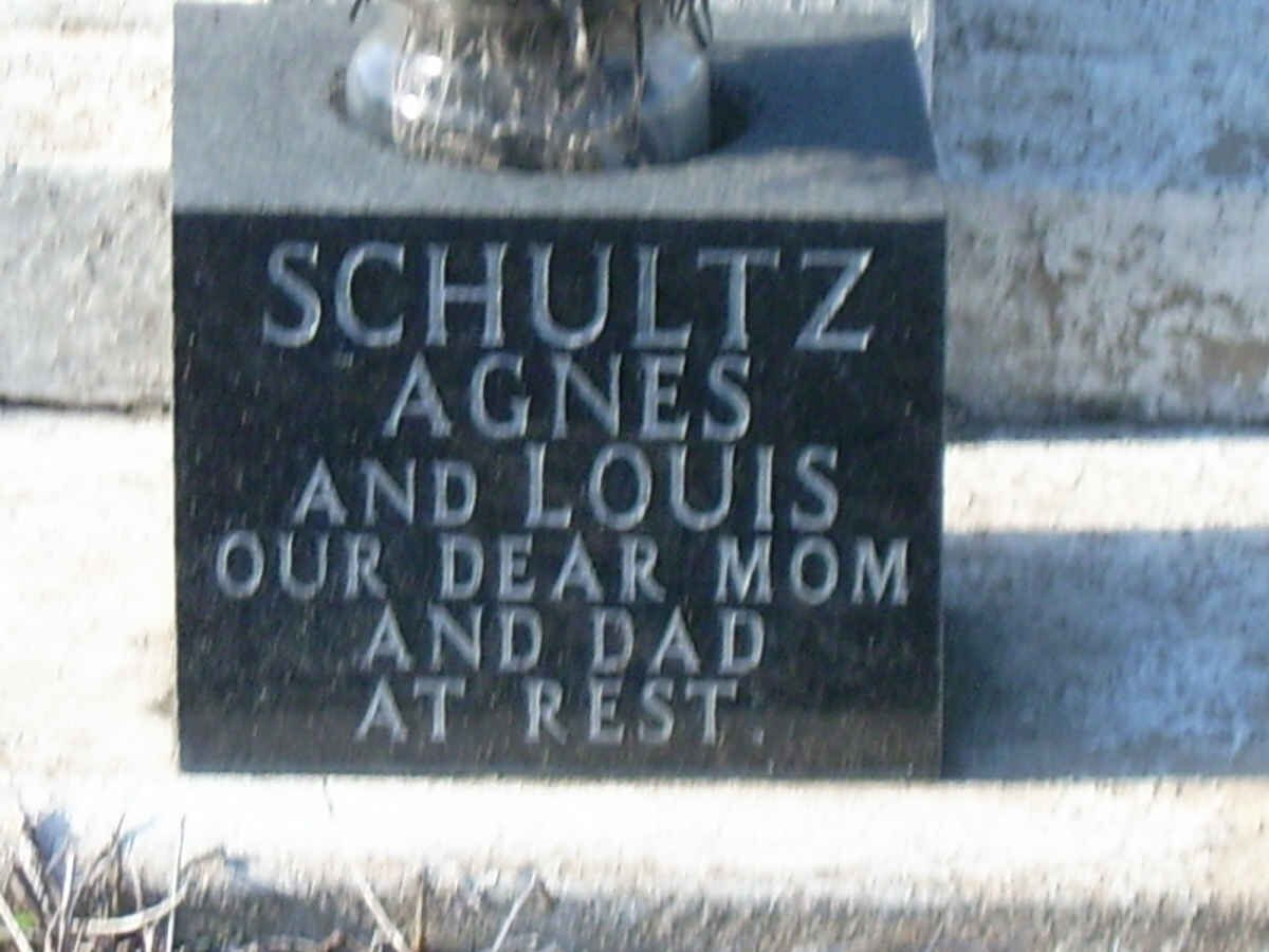 SCHULTZ Agnes :: SCHULTZ Louis