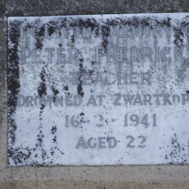 TEACHER Peter Frederick 1941