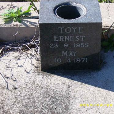 TOYE Ernest -1955 &amp; May -1971