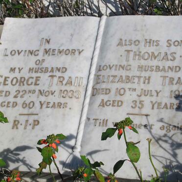 TRAIL George -1933 :: TRAIL Thomas -1936 