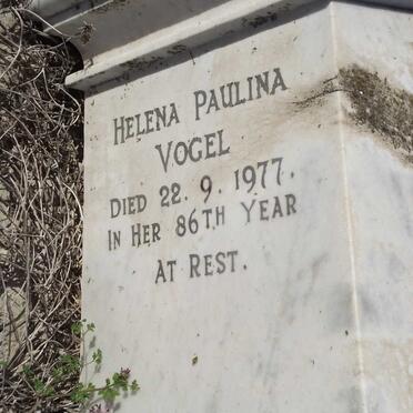 VOGEL Helena Paulina -1977