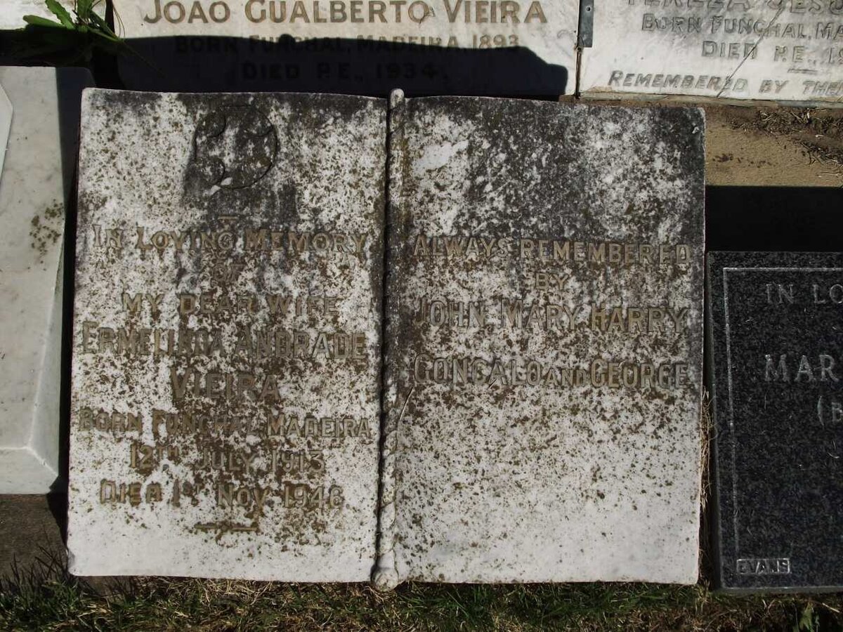 VIEIRA Ermelinda Andrade 1913-1946