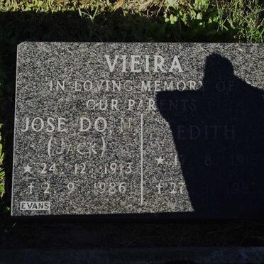 VIEIRA Jose D. 1913-1986 &amp; Edith 1913-1987