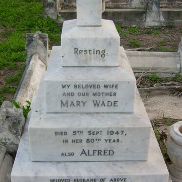 WADE Alfred -1953 &amp; Mary -1947