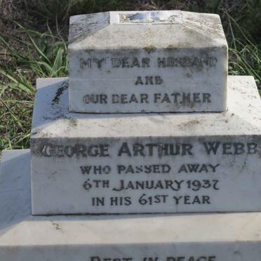 WEBB George Arthur -1937