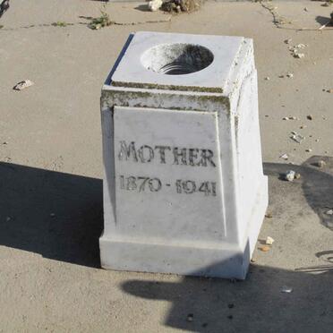 WILSON Mother 1870-1941