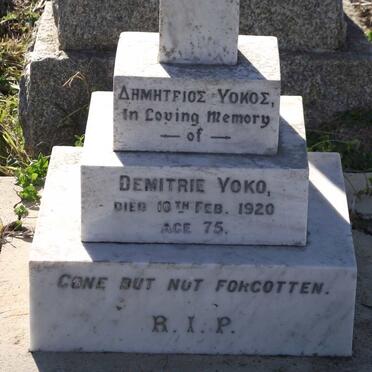 YOKO Demitrie -1920