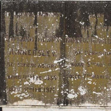 KINNERSLEY Henry 1835-1921 &amp; Dorothy 1833-1918