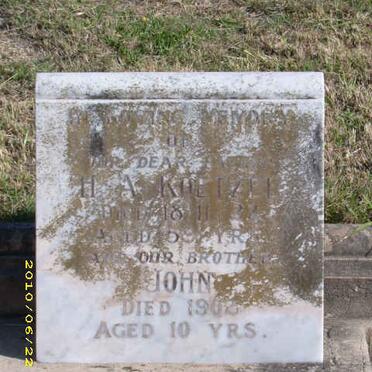 KOETZEE H.A. -1922 :: KOETZEE John -1902