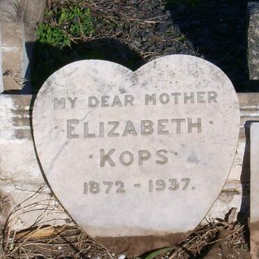 KOPS Elizabeth 1872-1937
