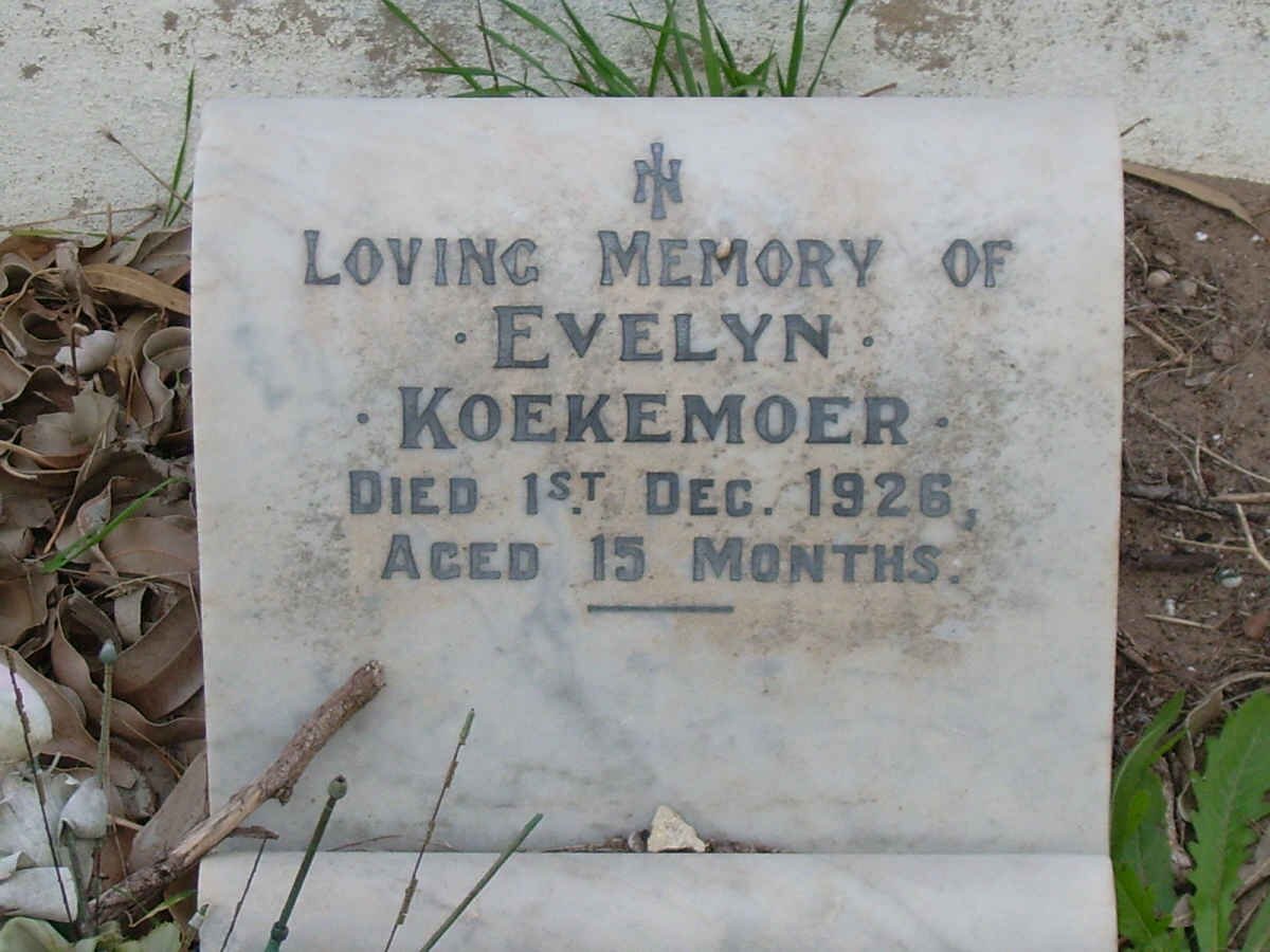 KOEKEMOER Evelyn -1926