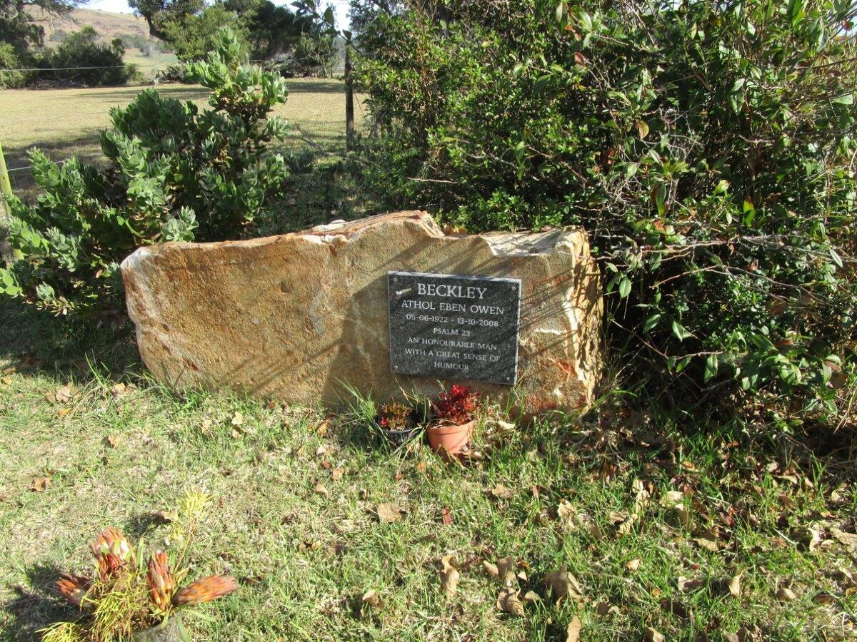 BECKLEY Athol Eben Owen 1922-2008