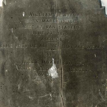 NEWTON William 1813-1879 :: NEWTON Willie -1879