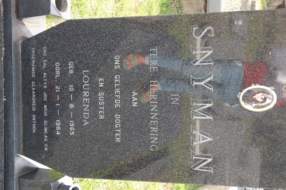 SNYMAN Lourenda 1965-1984