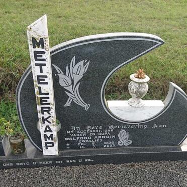 METELERKAMP Walford Arboin 1936-2003