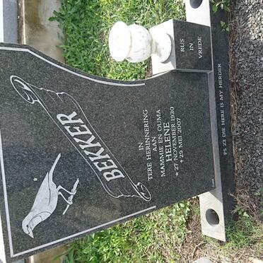 BEKKER Helene 1930-2007