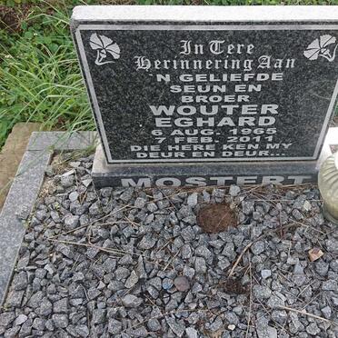 MOSTERT Wouter Eghard 1965-2011