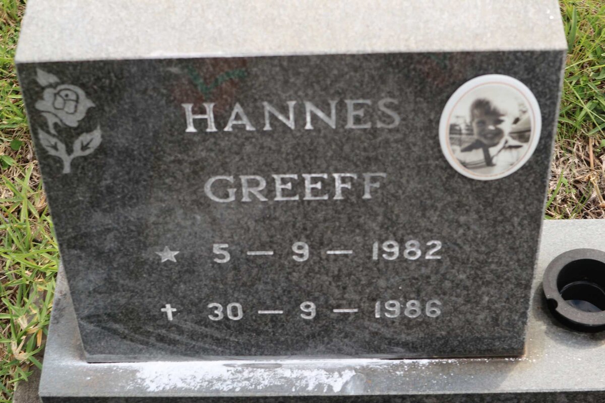 GREEFF Hannes 1982-1986