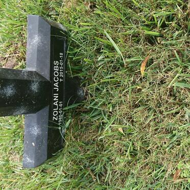 JACOBS Zolani 1980-2015