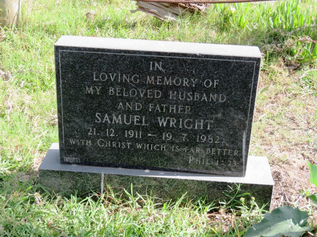 WRIGHT Samuel 1911-1982