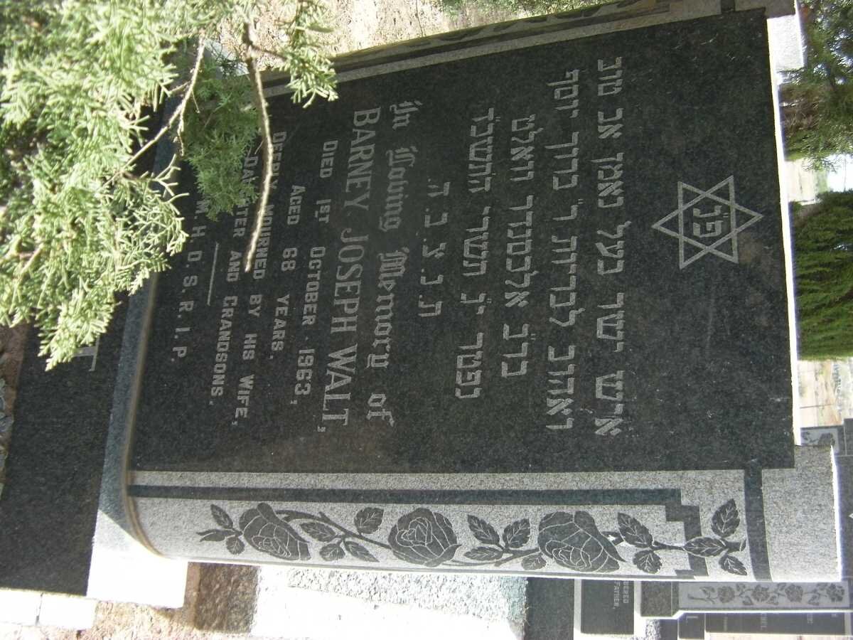 WALT Barney Joseph -1963