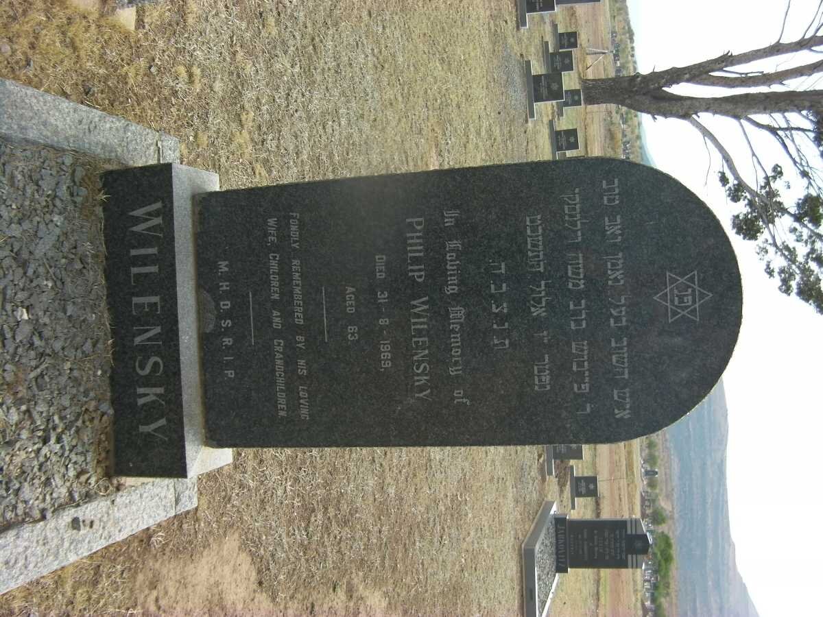 WILENSKY Philip -1969