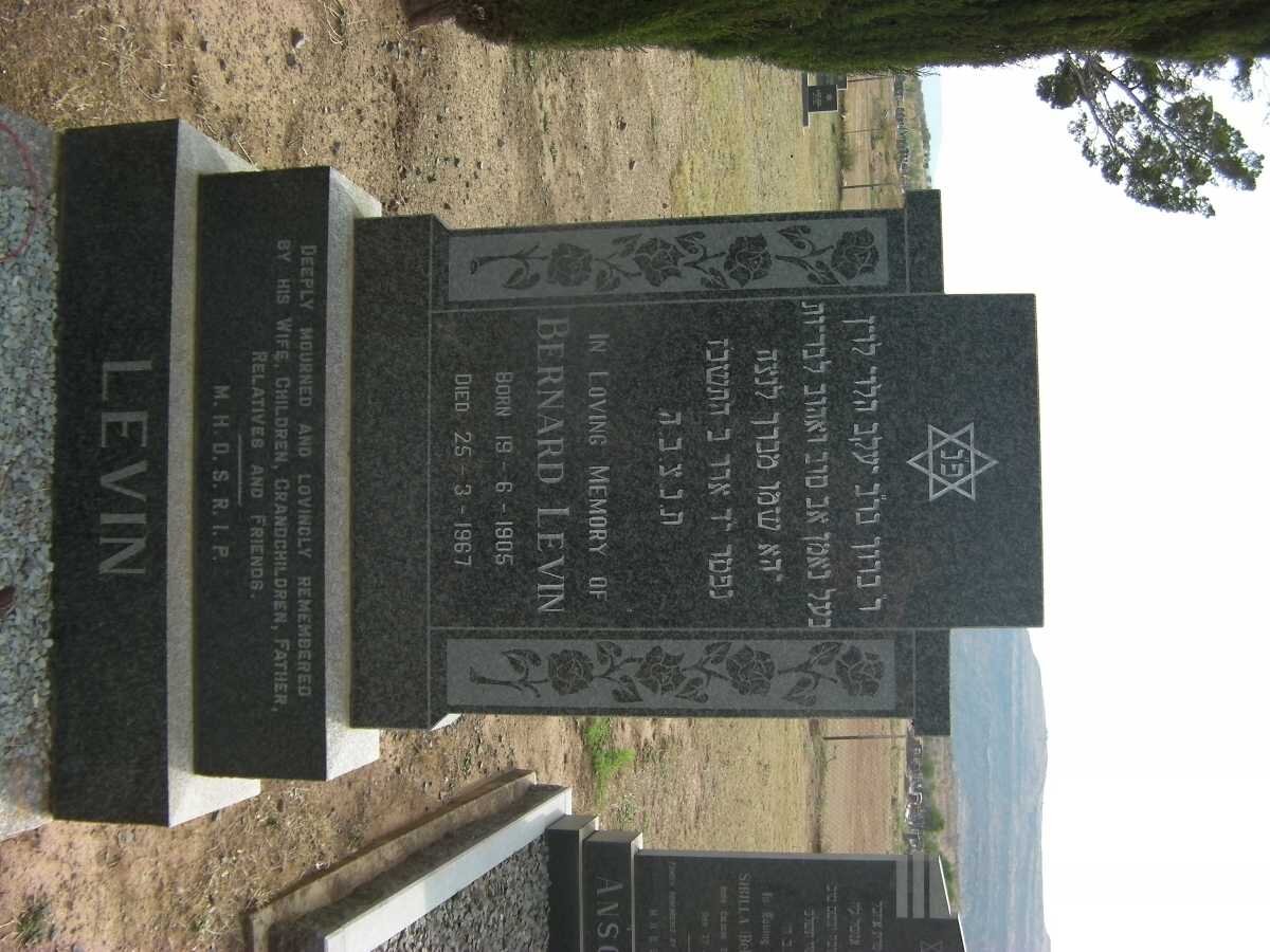 LEVIN Bernard 1905-1967