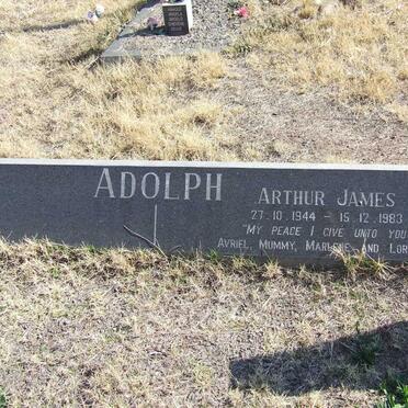 ADOLPH Arthur James 1944-1983