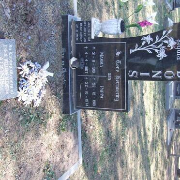 ADONIS Jacob 1918-1974 &amp; Lydia 1919-1967 :: ADONIS Errol William Alister 1955-2005