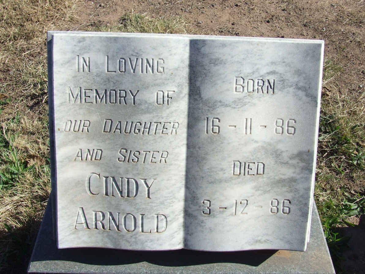 ARNOLD Cindy 1986-1986