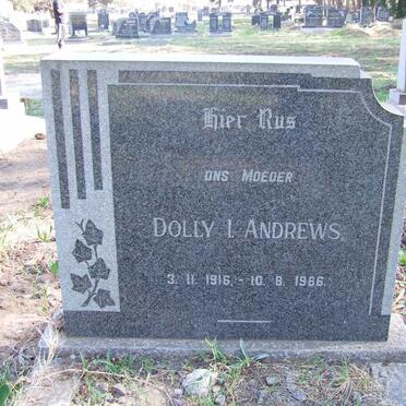 ANDREWS Dolly I. 1916-1966