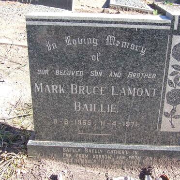 BAILLIE Mark Bruce Lamont 1965-1971