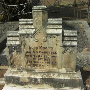 BARRABLE David S. 1835-1912