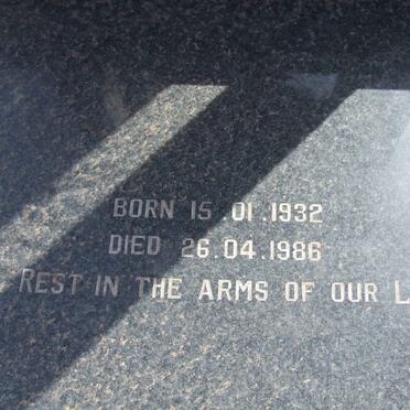 BALENI Mabel Nontsikelelo Dabs 1932-1986