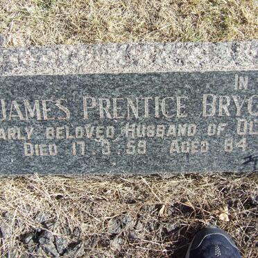 BRYCE James Prentice -1959 &amp; Olave Ethel -1966