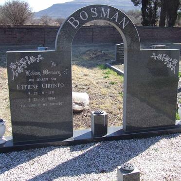 BOSMAN Ettiene Christo 1971-1994
