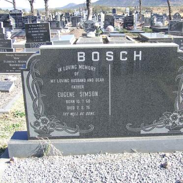 BOSCH Eugene Simson 1950-1975